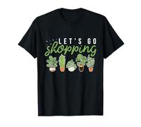 Design con Piante in Vaso Let's Go Shopping Maglietta