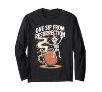 Design con Scheletro One Sip from Resurrection Maglia a Manica