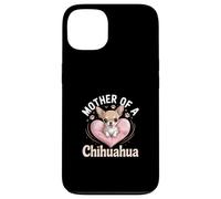 Design con scritta "Mother of a Chihuahua" per amanti dei cani Custodia per iPhone 13