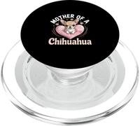 Design con scritta "Mother of a Chihuahua" per amanti dei cani PopSockets PopGrip per MagSafe