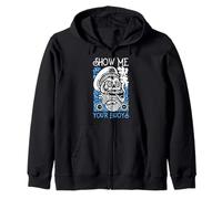 Design con Scritta Show Me Your Booys Capitan Felpa con Cappuccio
