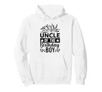 Design con Scritta Uncle of The Birthday Boy Felpa con Cappuccio