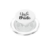 Design con scritta "Uncle of the Bride" per festa di PopSockets PopGrip per MagSafe