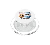 Design con scritta "You're the Milk to My Cookie" PopSockets PopGrip per MagSafe