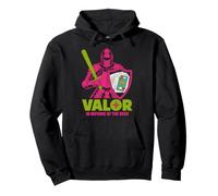 Design con Scudo e Carte di Valor Knight Felpa con Cappuccio