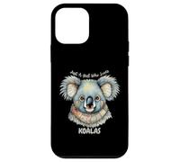 Design con simpatico animale "Just a Girl Who Loves Koala" Custodia per iPhone 12 mini