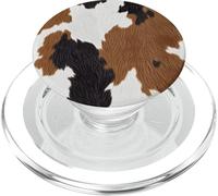 Design con stampa mucca, animale, modello moderno della fattoria PopSockets PopGrip per MagSafe