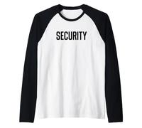 Design con Testo Stampato sul Retro Nero per Eventi e luoghi Maglia con Maniche Raglan