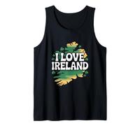 Design con Trifoglio e Trifoglio in Irlanda Canotta