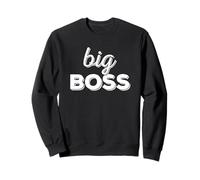 Design Coordinato Big Boss per Mamma o papà Felpa