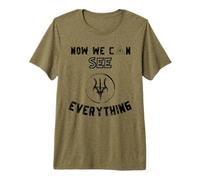 Design cospirazione per Chi Cerca la verità con Occhio e Simboli Maglietta Premium