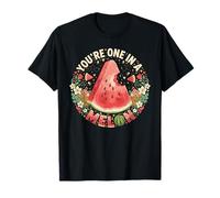 Design Creativo con Anguria You're One in A Melon Maglietta