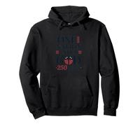 Design Cristiano Patriottico One Nation Under God 250 Years Felpa con Cappuccio