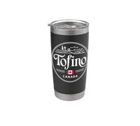 Design da viaggio per il faro costiero di Tofino, Canada Bicchiere termico in acciaio inox doppia parete