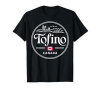Design da viaggio per il faro costiero di Tofino, Canada Maglietta