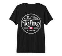 Design da Viaggio per Il Faro costiero di Tofino, Canada Maglietta Premium