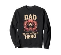 Design "Dad" My First and Forever Hero Bear Felpa