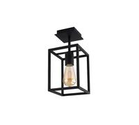 Design Deckenleuchte David Metallo Nero Angolare Moderno Pranzo Salotto Lampada
