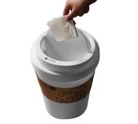 Design del barile del vassoio dei rifiuti con coperchio inclinato - bidoni della spazzatura | Tilting Cover Albock di stoccaggio per la sala ufficio Bagno all'aperto | Ottimizzazione dello spazio