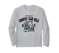 Design del carrello da golf del villaggio di Country Club Hills Maglia a Manica