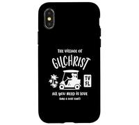 Design del carrello da golf The Village of Gilchrist TV FL Custodia per iPhone X/XS