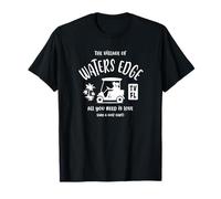 Design del carrello da golf The Village of Waters Edge TV FL Maglietta