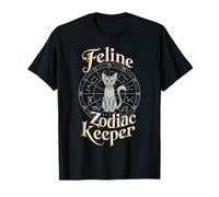Design del Custode dello Zodiaco felino Maglietta