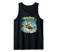 Design del Gatto della Teoria del Caos - Divertente Gatto Canotta