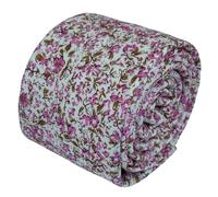 Design Del Giardino Di Fiori Selvatici In Cotone Rosa Avorio Di Frederick Thomas