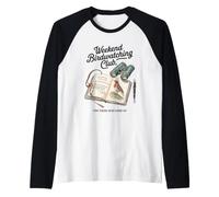 Design del Robin Journal Club per Il fine Settimana Maglia con Maniche Raglan