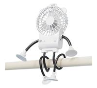 Design del robot ventilatore da scrivania | Mini soffiatore da tavolo a a 3 velocità | Ventilatore USB portatile | Ventola da tavolo silenziosa | Dispositivo di raffreddamento compatto per via