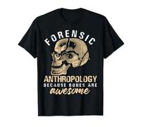 Design del Teschio di antropologia forense Maglietta
