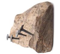 DESIGN DELIGHTS Appendiabiti da parete in teakroots da 50" | radice di legno di teak, 50 x 8 x 12 cm | Appendiabiti vintage
