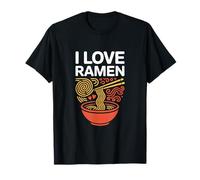 Design della Ciotola per Spaghetti I Love Ramen Maglietta