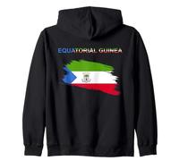 Design della Guinea Equatoriale Felpa con Cappuccio