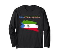 Design della Guinea Equatoriale Maglia a Manica