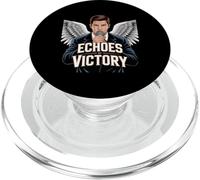 Design dell'annunciatore alato di Echi della Vittoria PopSockets PopGrip per MagSafe