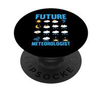 Design delle icone del meteorologo del futuro PopSockets PopGrip Adesivo