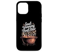 Design dello stufato di manzo che scalda l'anima Custodia per iPhone 12/12 Pro
