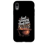 Design dello stufato di manzo che scalda l'anima Custodia per iPhone XR
