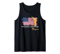 Design dell'orgoglio missionario della Missione Cheyenne del Wyoming Canotta