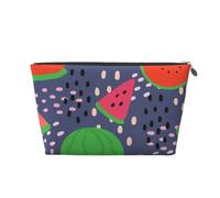 Design di anguria di frutta estiva, Borsa da toilette Borsa per trucco Borsa per cosmetici Borsa da toilette da viaggio portatile
