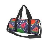 Design di anguria di frutta estiva, Borsone da viaggio di grande capacità Borsa rotonda Borsa da viaggio sportiva Borsa da viaggio Borsa da fitness