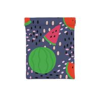 Design di anguria di frutta estiva, Spremere il portafoglio superiore da donna Borsa portaoggetti Piccola portamonete Portamonete