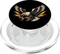 Design di Aquila Dinamica con Motivo di Fulmine PopSockets PopGrip per MagSafe