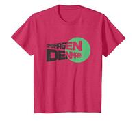 Design di Copenaghen Maglietta, Bambini, Rosso mélange, 3 Anni