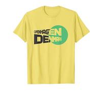 Design di Copenaghen Maglietta, Uomo, Limone, 3XL