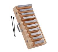 Design di disconnessione delle percussioni Glockenspiel a 10 note, ideale per l'allenamento del ritmo musicale Kit Glockenspiel Professionale