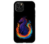 Design Di Fantasia Colorato Di Dragon Art Custodia per iPhone 11 Pro