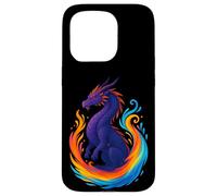 Design Di Fantasia Colorato Di Dragon Art Custodia per iPhone 15 Pro